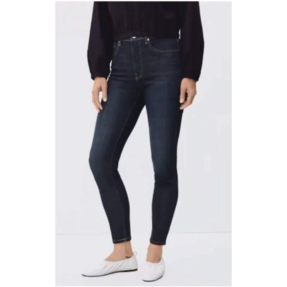 Everlane Authentic Stretch High Rise Skinny Jeans